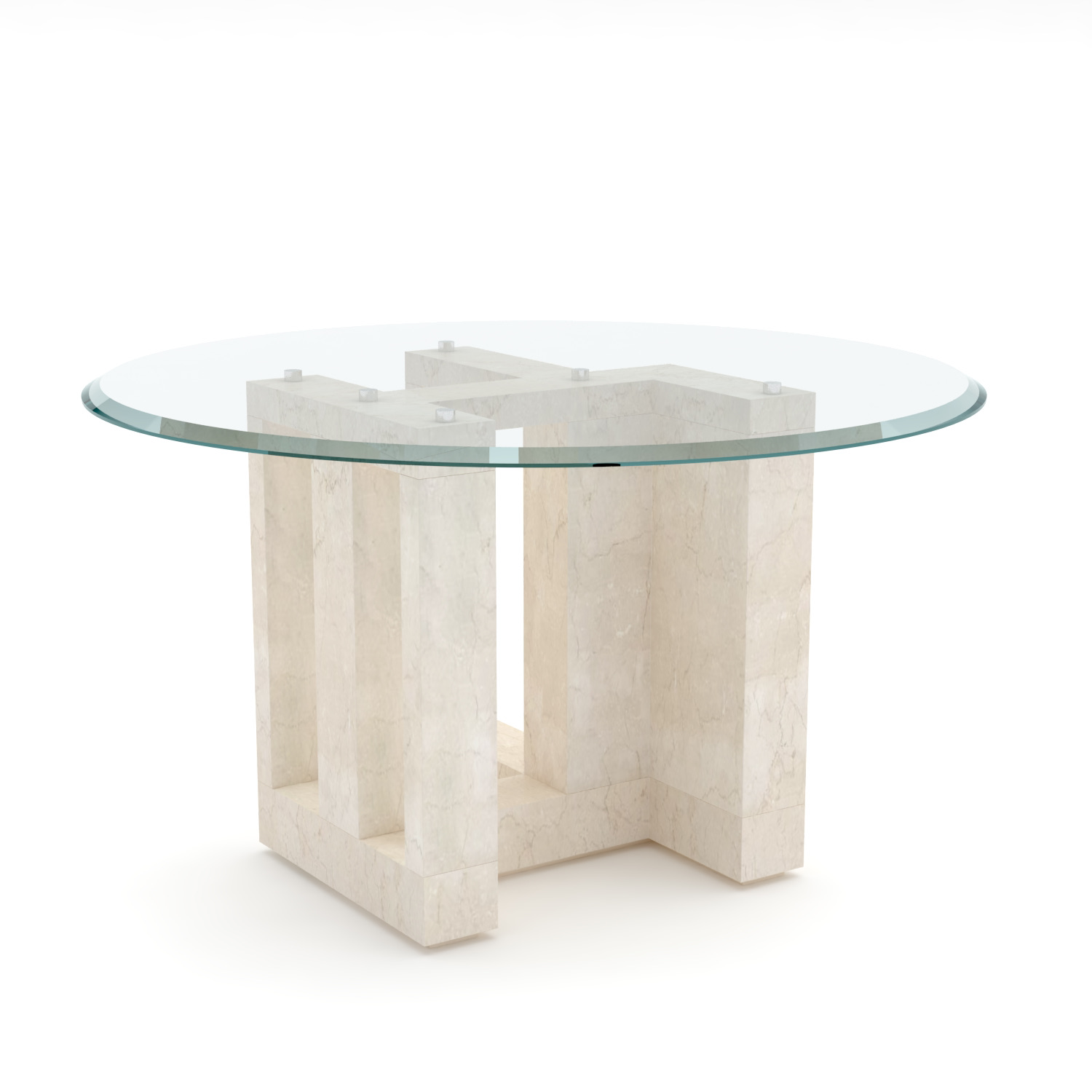 tavolo marmo e vetro Archeology Pistore Marmi